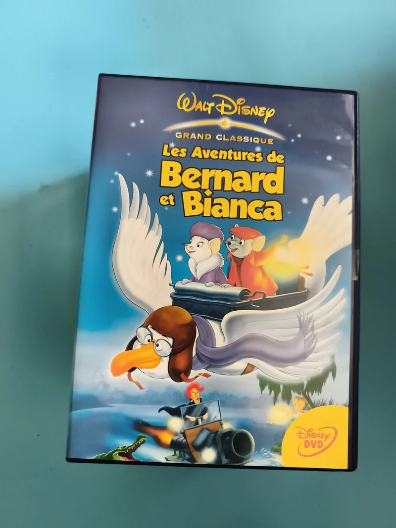 DVD Walt Disney Les Aventures de Bernard et Bianca film animation Grand Classiqu