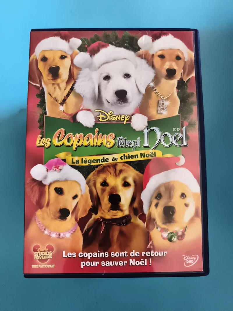 DVD Disney Les Copains fêtent Noël film famille chiens comédie Noël