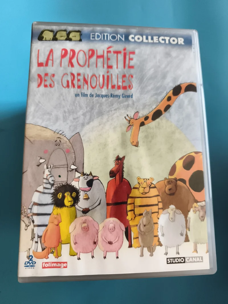 DVD La Prophétie des Grenouilles Edition Collector StudioCanal Folimage