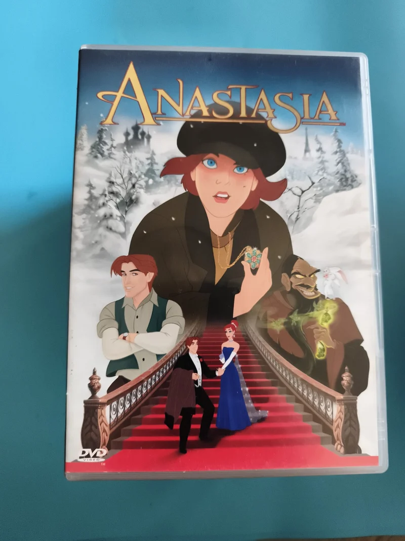 DVD Anastasia film d’animation dessin animé conte musical