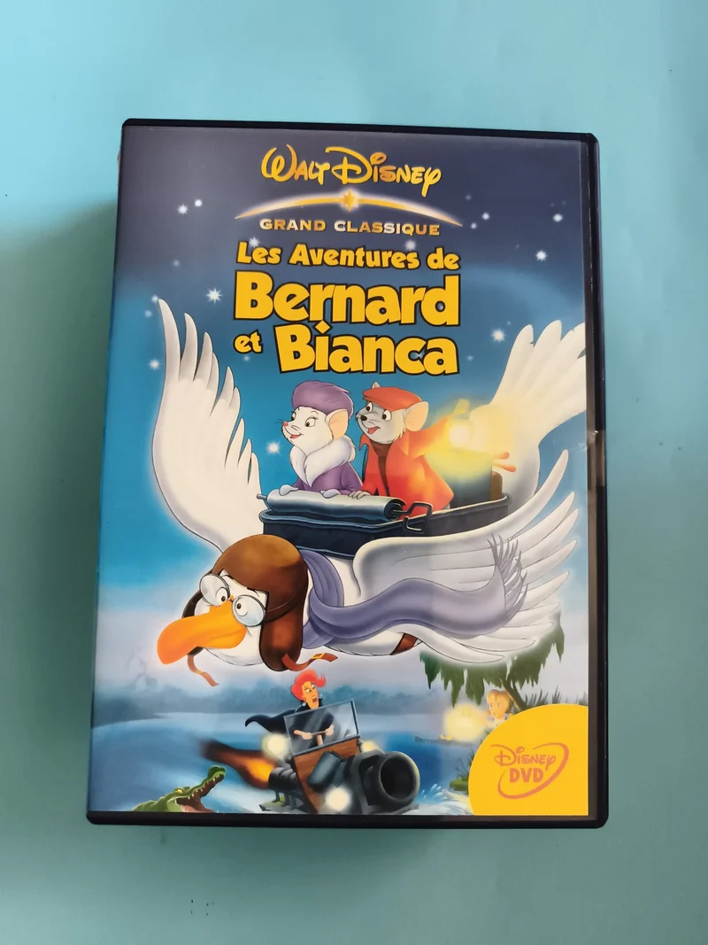 DVD Walt Disney Les Aventures de Bernard et Bianca Grand Classique animation