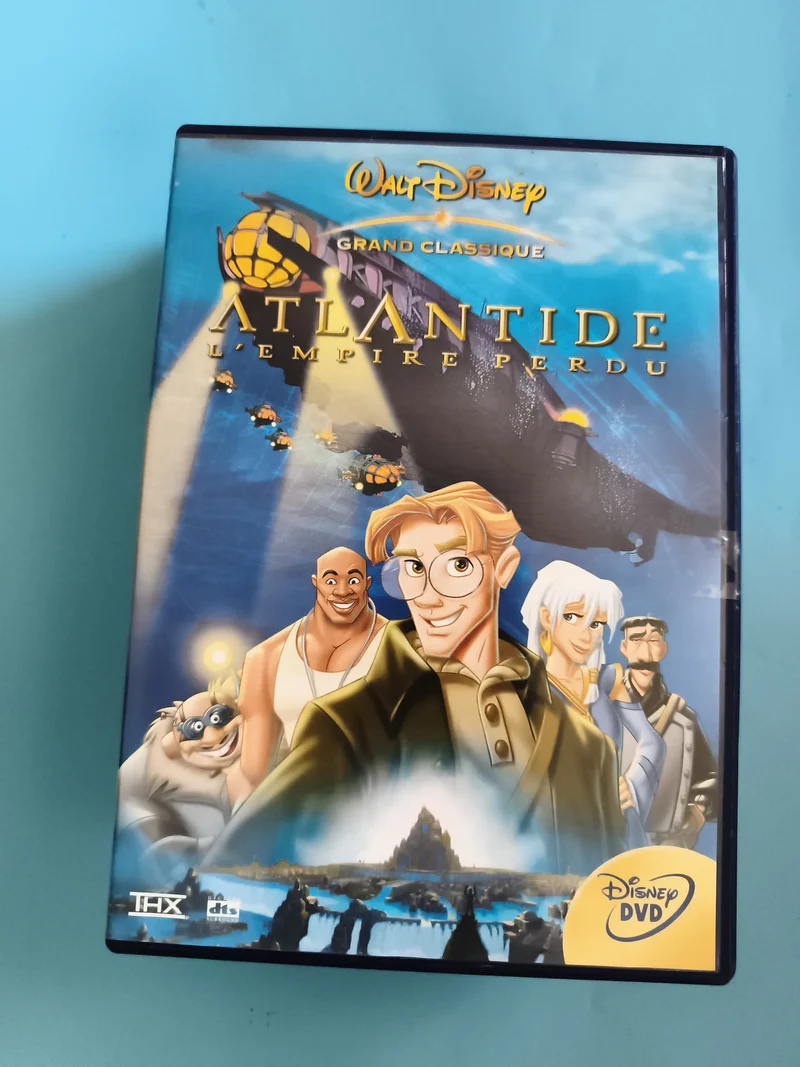 DVD Walt Disney Atlantide L'Empire Perdu Grand Classique animation film