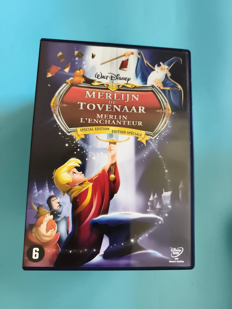 DVD Merlin l'Enchanteur Walt Disney édition spéciale FR/NL animation