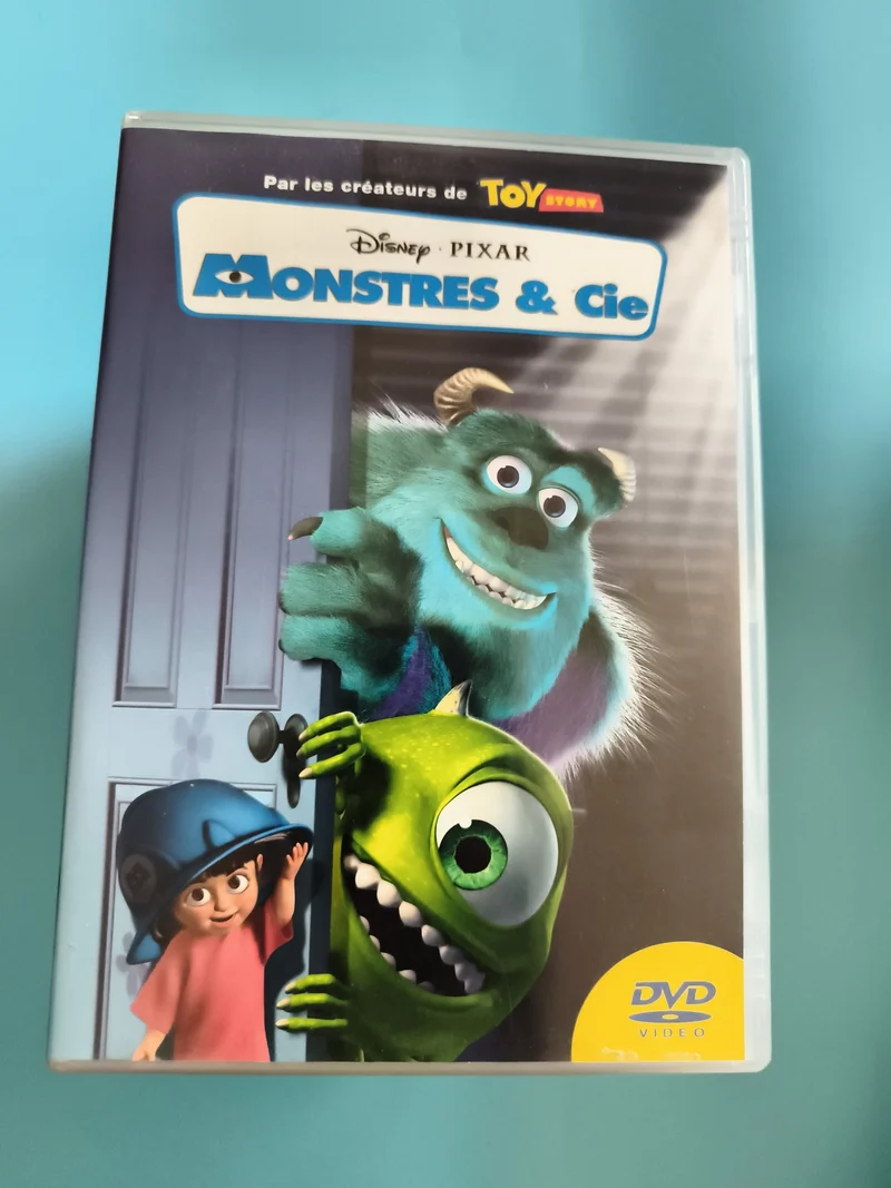 DVD Monstres & Cie Disney Pixar film animation français Toy Story