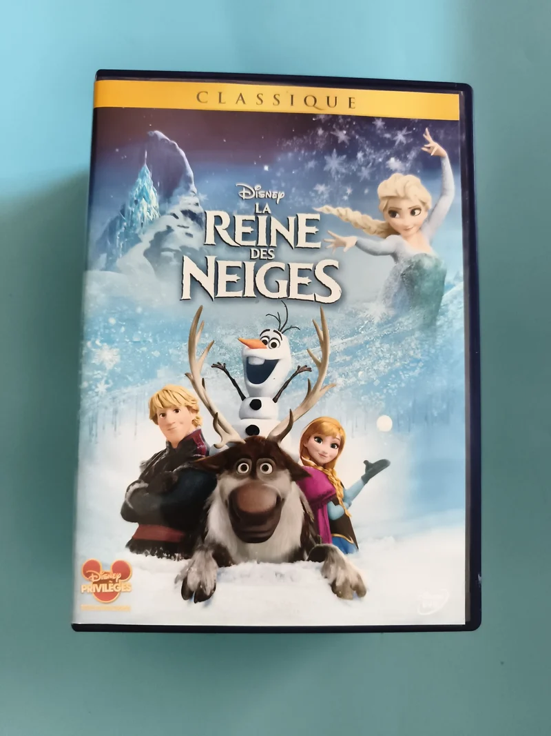 DVD Disney La Reine des Neiges Classique film animation français