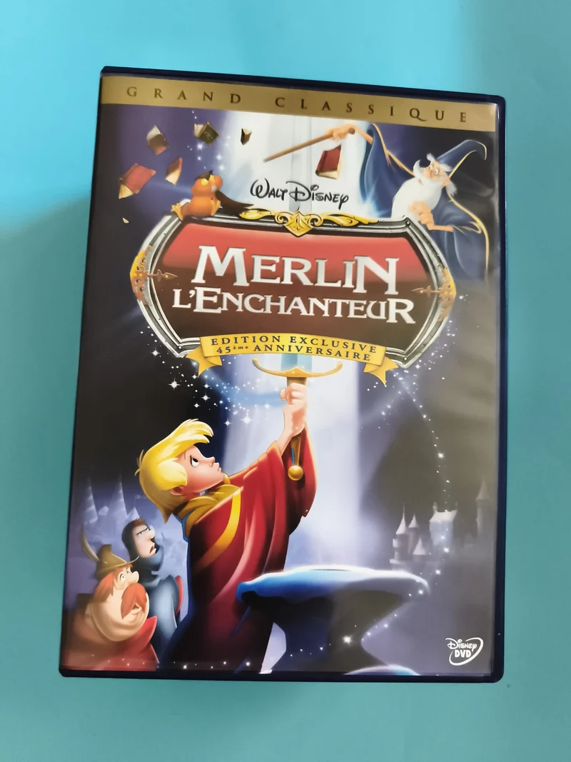DVD Merlin l'Enchanteur Disney Grand Classique édition 45e anniversaire
