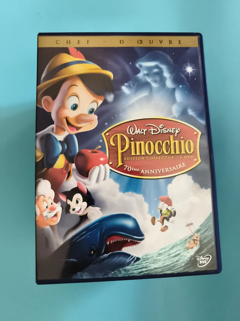 DVD Pinocchio Walt Disney Édition Collector 2 disques 70ème Anniversaire