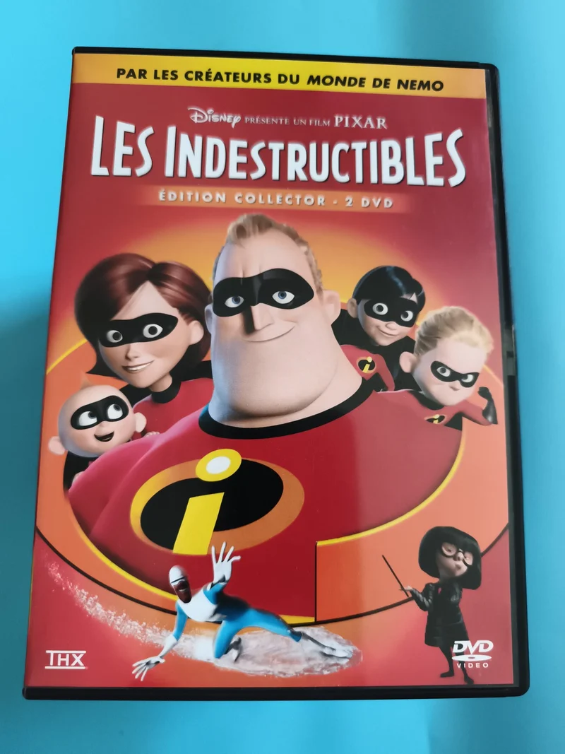 DVD Les Indestructibles Édition Collector 2 DVD Disney Pixar film animation