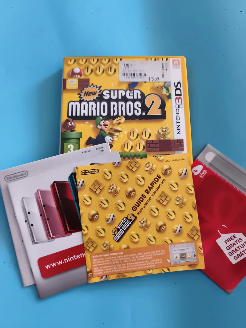 Jeu Nintendo 3DS New Super Mario Bros 2 sans cartouche, boîte et notices
