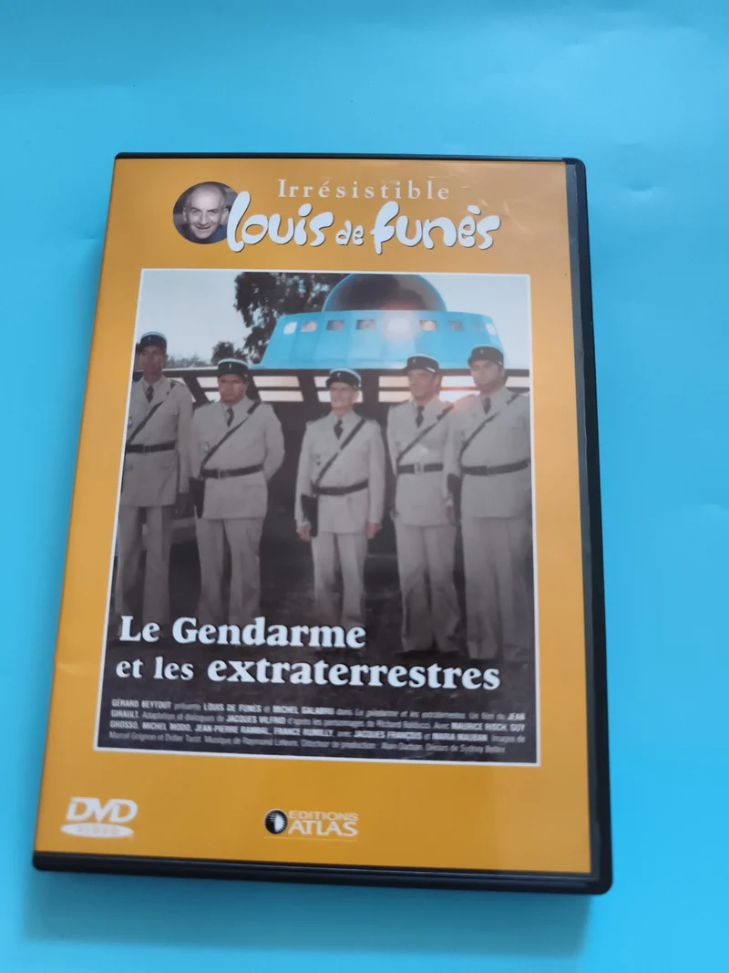 DVD Le Gendarme et les extraterrestres Louis de Funès Éditions Atlas comédie fil