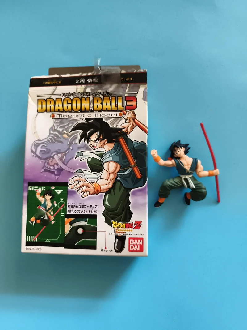 Figurine Dragon Ball Z Goku Bandai 2005 Magnetic Model + Boîte