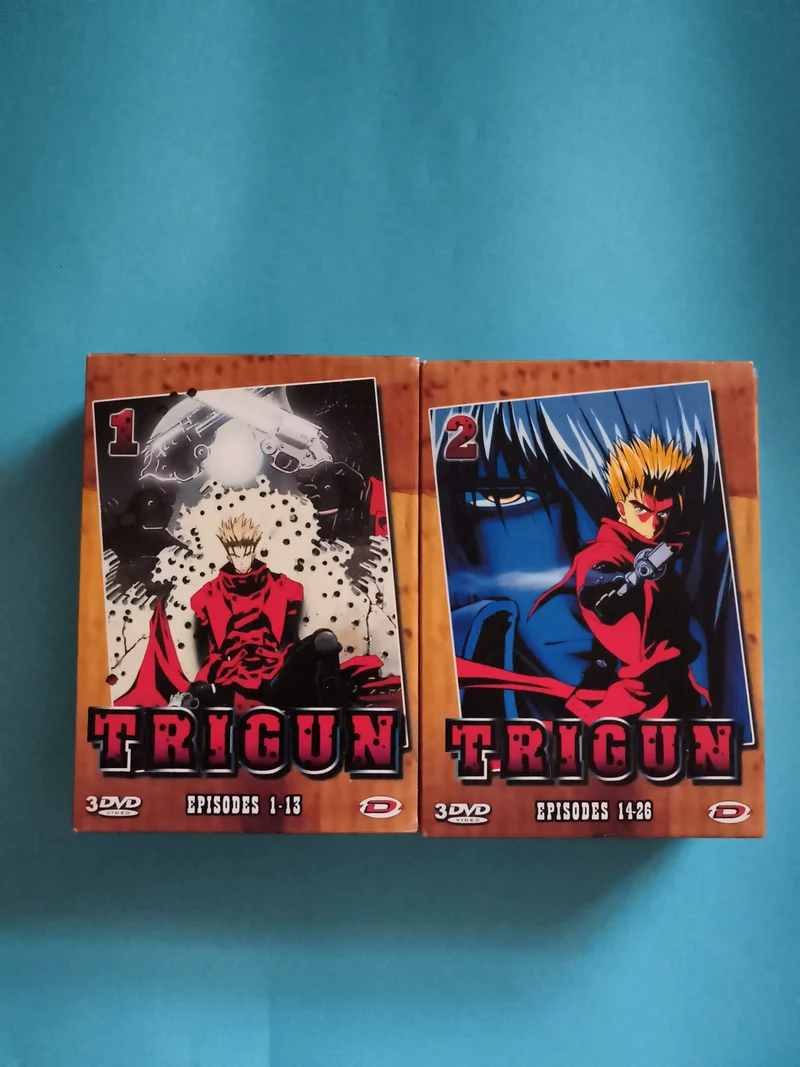 Coffret DVD Trigun Intégrale Anime Vol 1 & 2, Episodes 1-26, 6 DVD