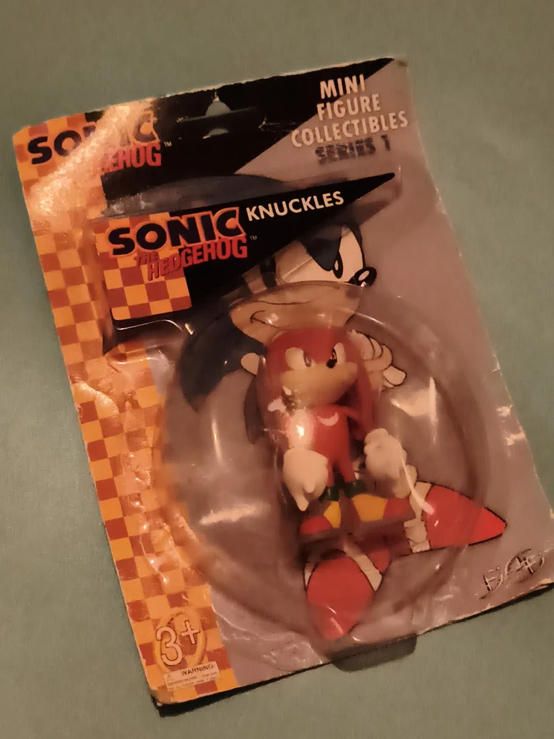 Figurine Knuckles Sonic The Hedgehog blister Mini Figure Series 1 Sega