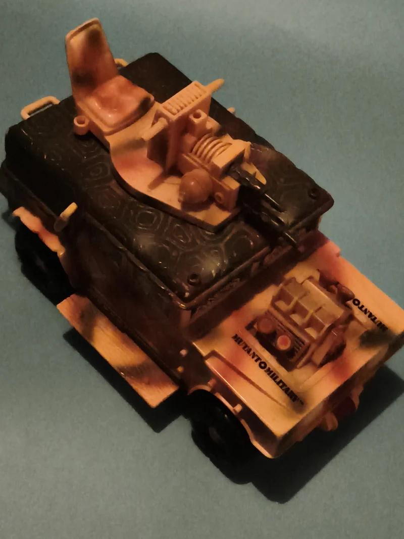 Véhicule Hummer TMNT 1992 Mutant Military camouflage tortues ninja
