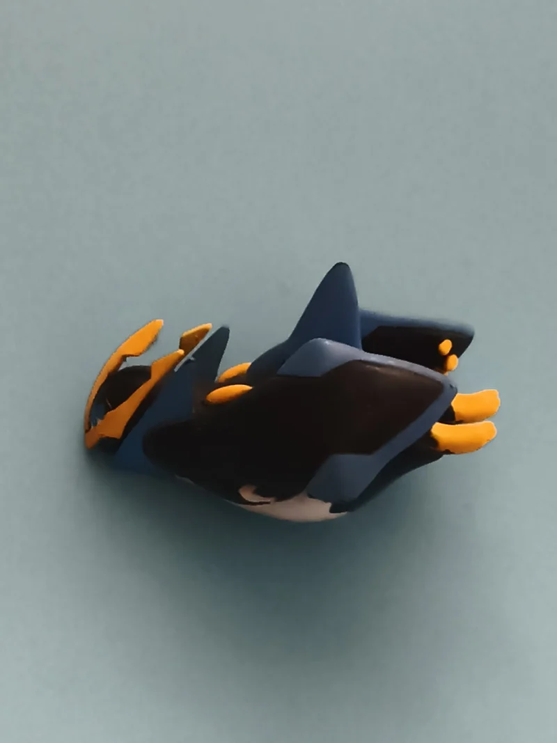 Figurine Pokémon Empoleon mini modèle bleu noir jaune décor animé