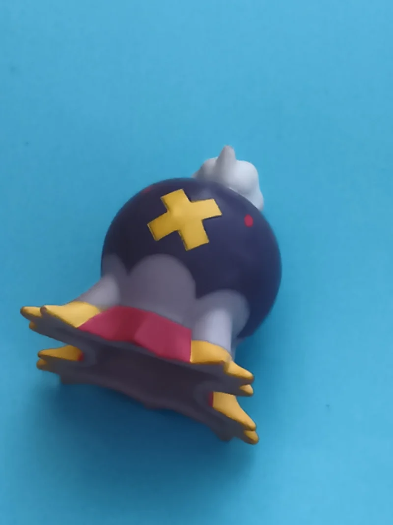 Doigt marionnette Pokémon Drifloon figurine plastique violet jaune