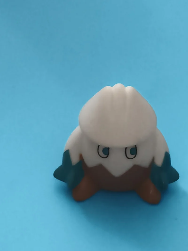 Marionnette doigt Pokémon Blizzi figurine doigt plastique marron blanc