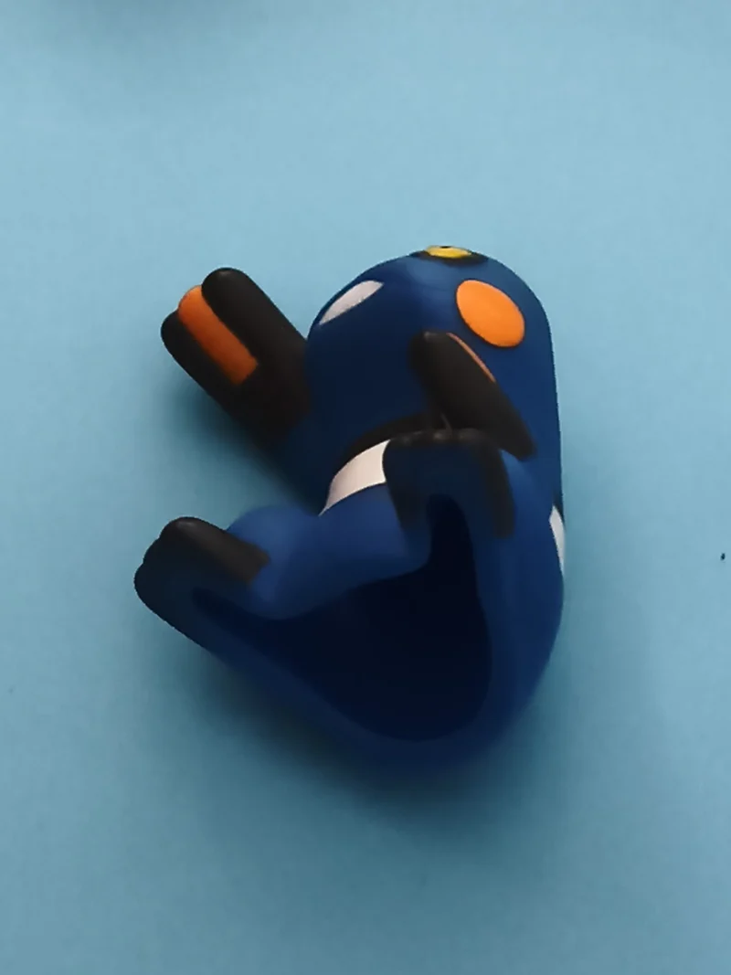 Marionnette doigt Pokémon Croagunk bleu figurine finger puppet