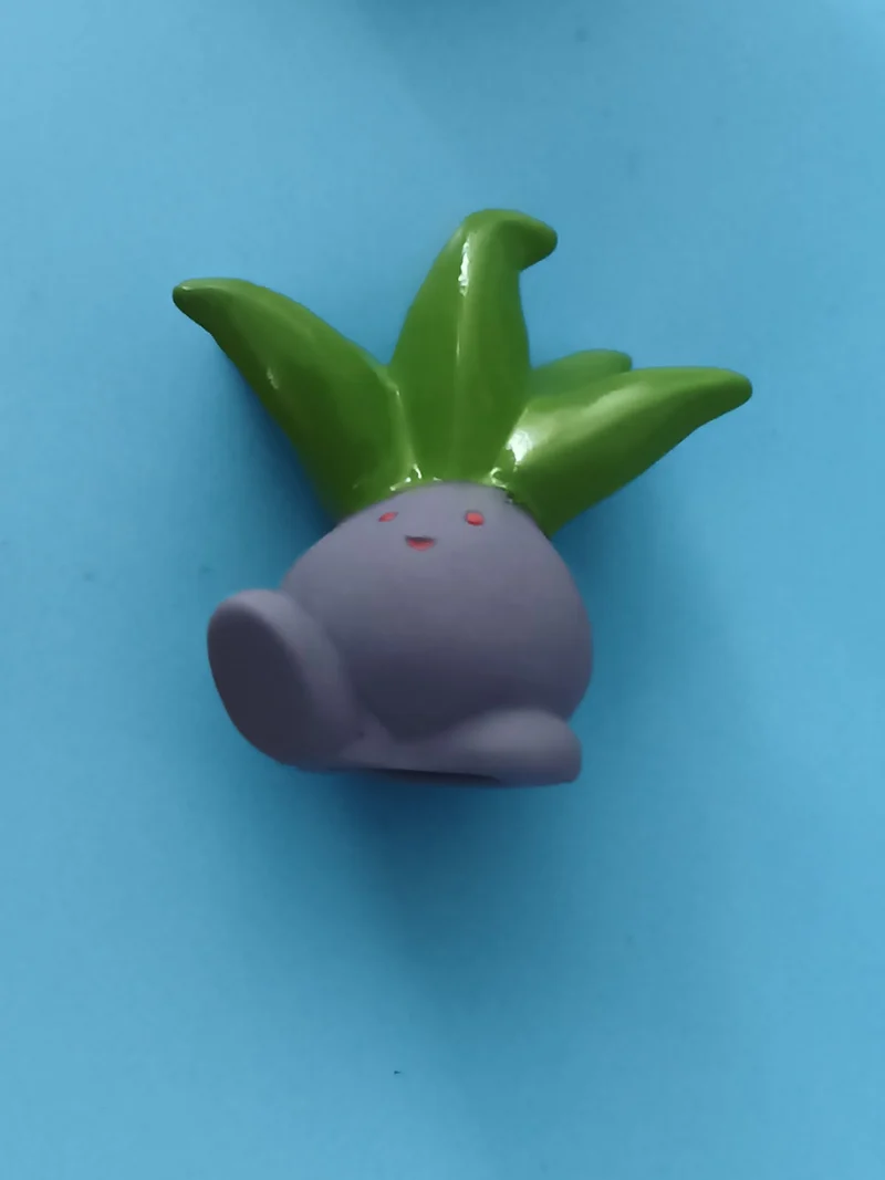 Marionnette doigt Pokémon Oddish figurine violet vert finger puppet