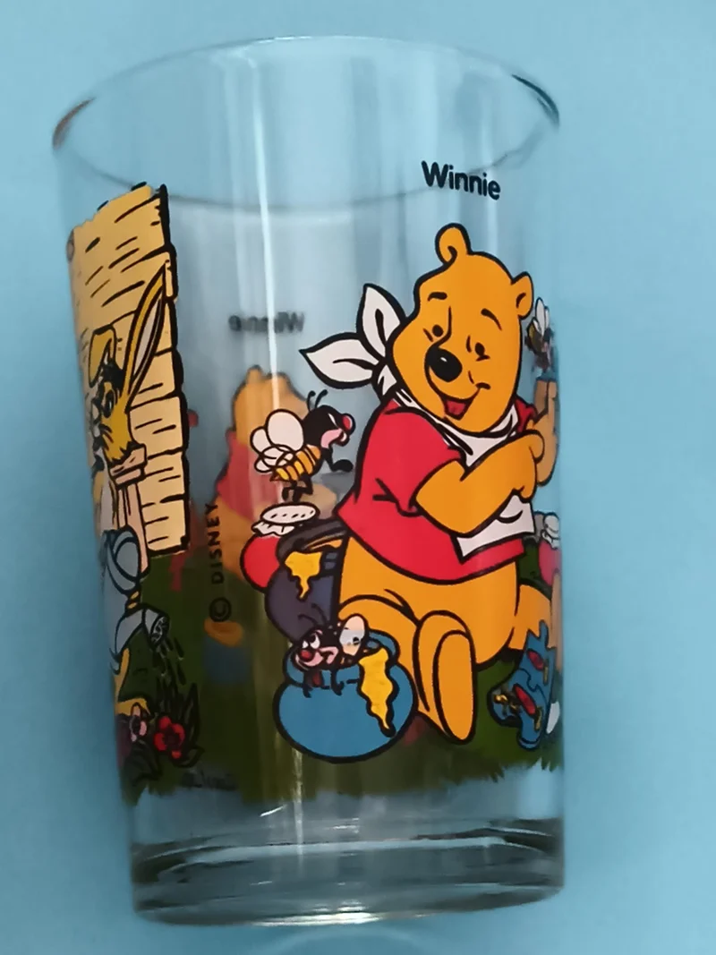 Verre Winnie l’Ourson Disney décor coloré personnage enfant