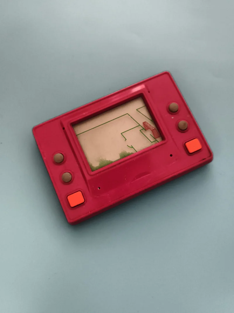 Console jeu électronique Masudaya rouge style Game & Watch Nintendo