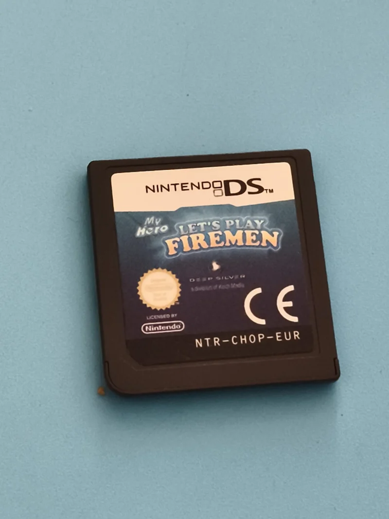 Cartouche jeu Nintendo DS My Hero Let's Play Firemen Deep Silver