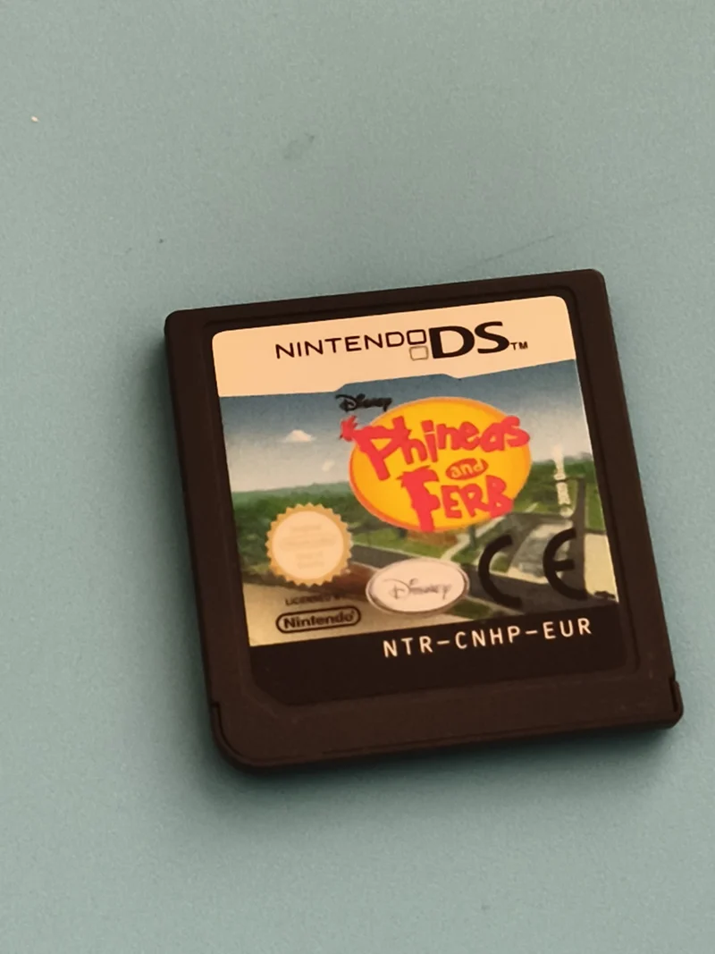 Cartouche Nintendo DS Phineas and Ferb Disney jeu vidéo original