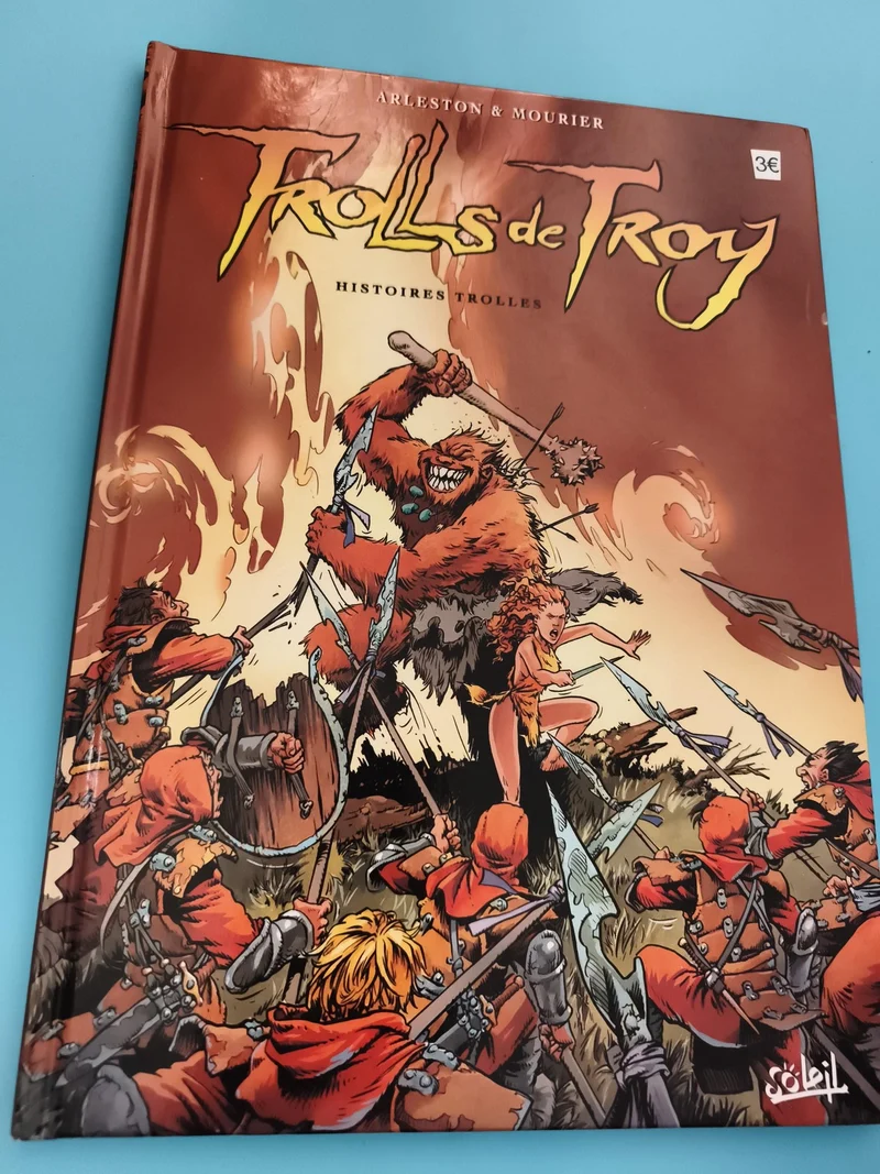 Bande dessinée Trolls de Troy Arleston Mourier Soleil BD couverture rigide