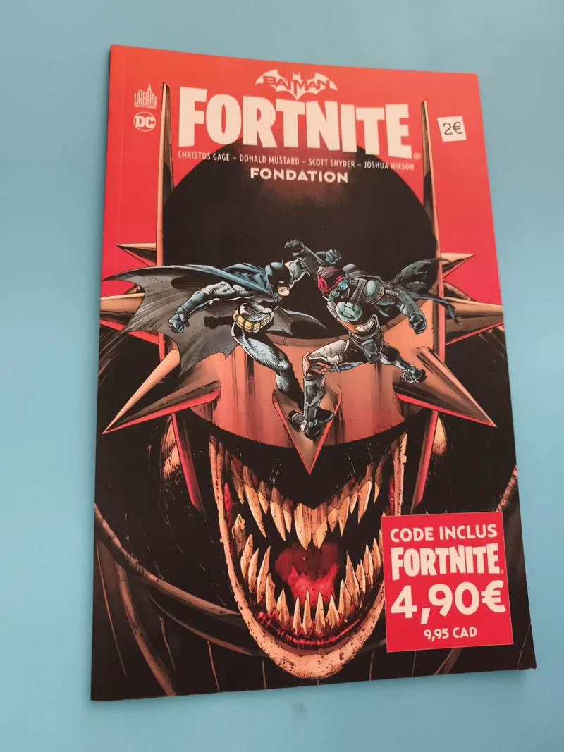 Comics Batman Fortnite Fondation Urban DC code inclus