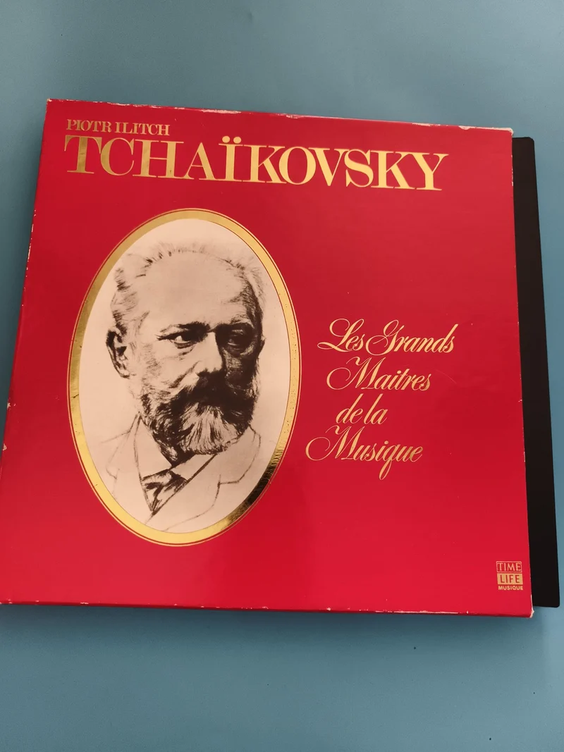 Coffret vinyle Tchaïkovsky Time Life Les Grands Maîtres de la Musique