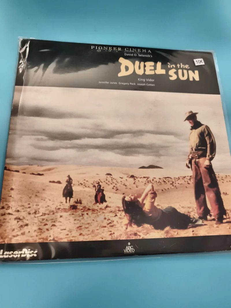 Laserdisc Duel in the Sun Pioneer Cinema ABC Video western film