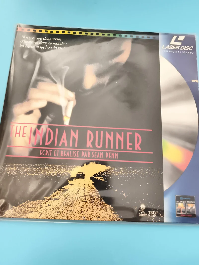 Laserdisc The Indian Runner Sean Penn film français Columbia Tristar