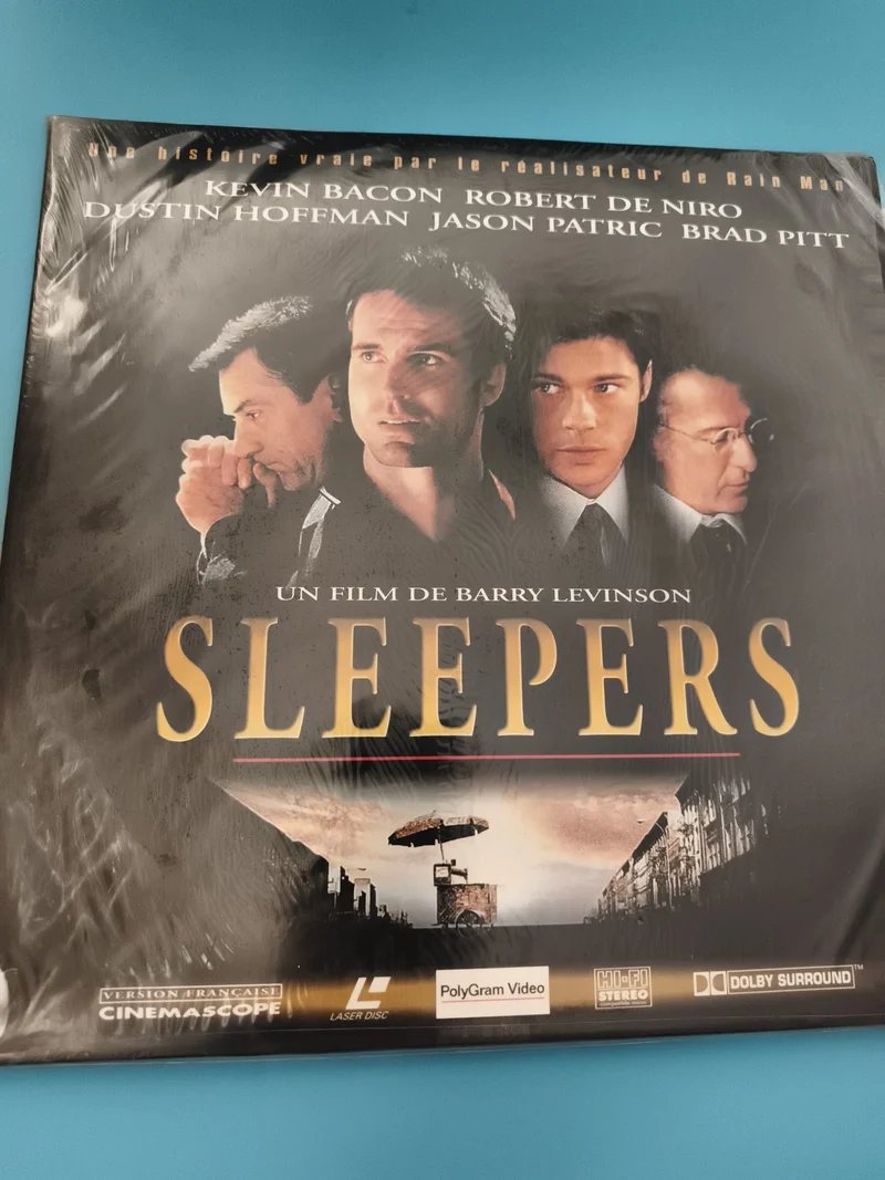 Laserdisc Sleepers PolyGram Video VF Dolby Surround Brad Pitt De Niro