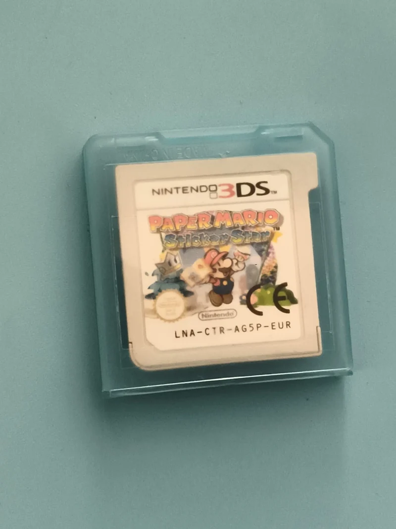 Cartouche Nintendo 3DS Paper Mario Sticker Star jeu original EUR