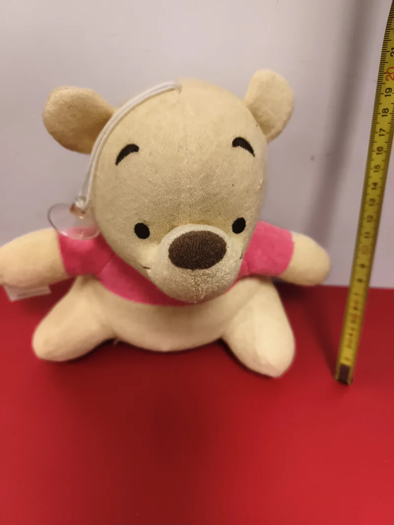 Peluche Winnie l’Ourson Disney Tokyo, doudou beige rose officiel