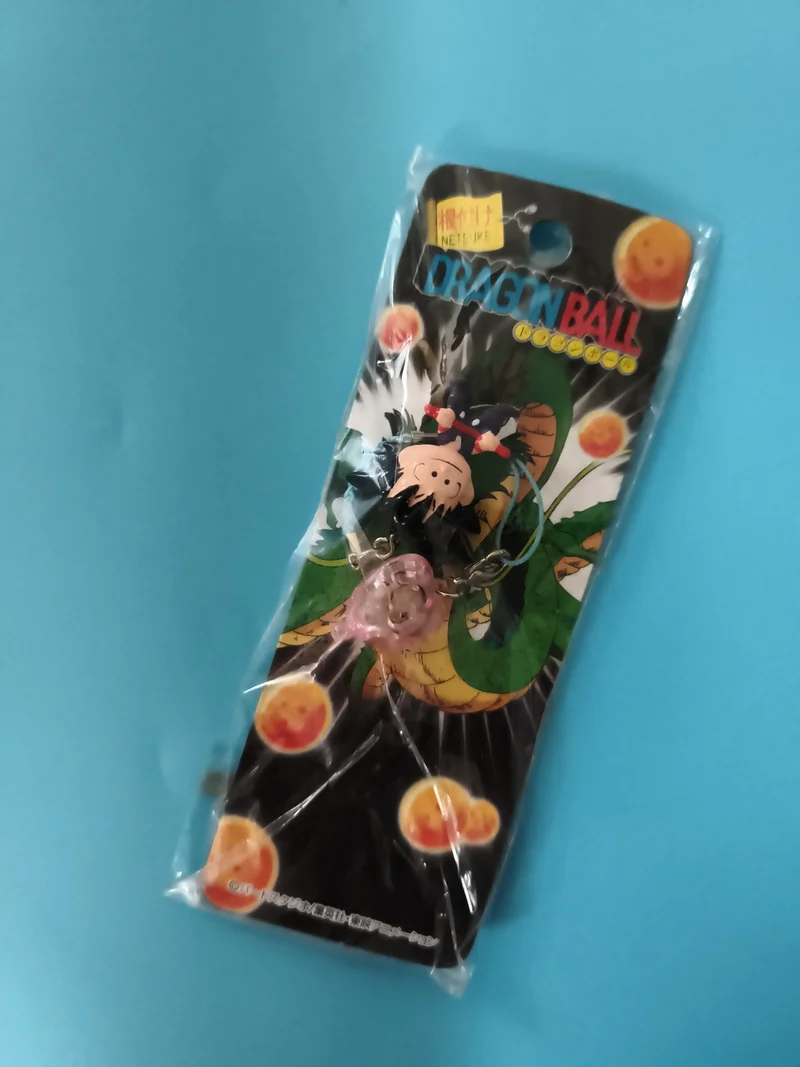 Figurine porte-clés Dragon Ball Z Gashapon Netsuke Goku Shenron blister