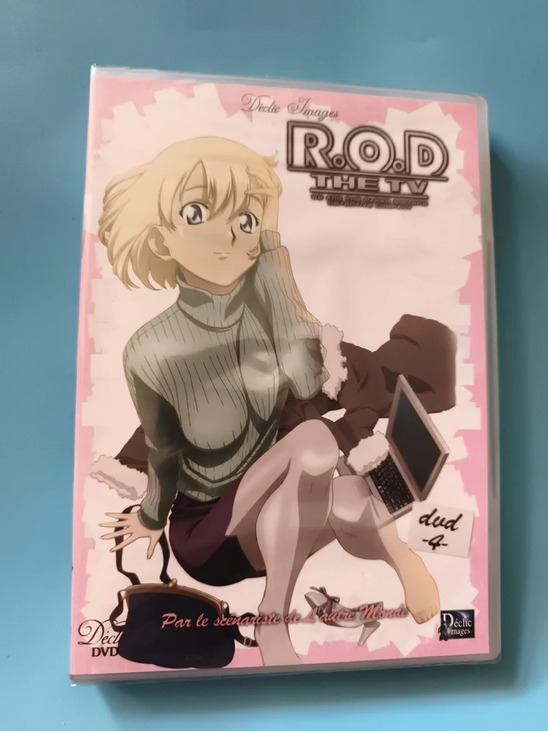 DVD R.O.D The TV Vol 4 Déclic Images anime manga édition française