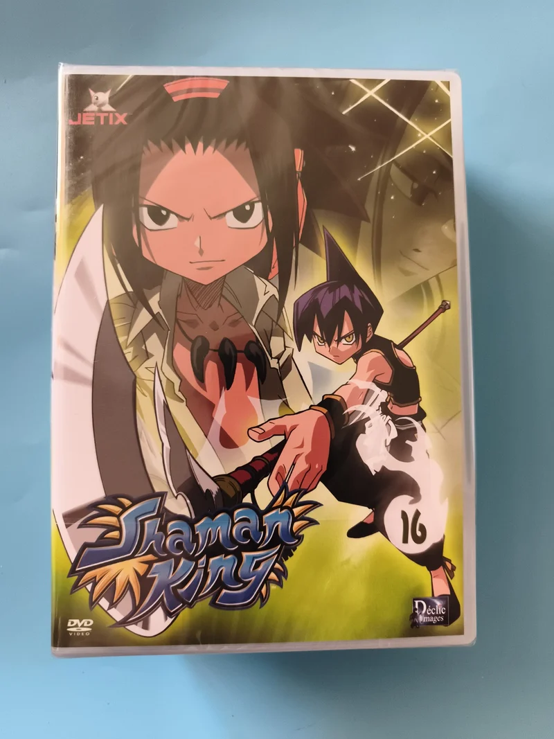 DVD Shaman King volume 16 Jetix Déclik Images manga animé