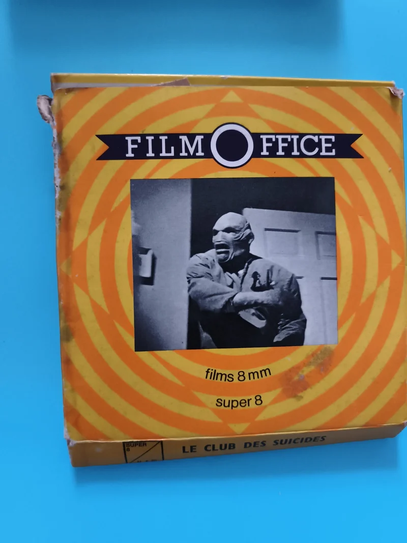 Bobine film Super 8 FILM OFFICE Le Club des Suicides ancien 8 mm vintage horreur