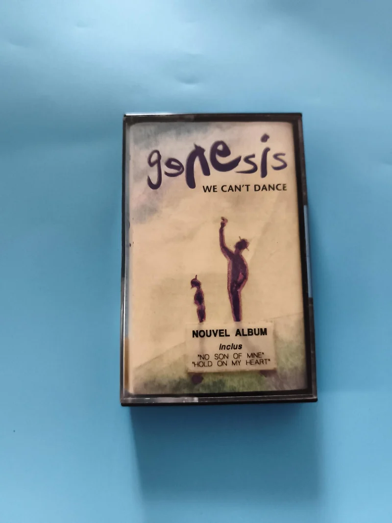 Cassette audio Genesis We Can't Dance K7 album pop rock France