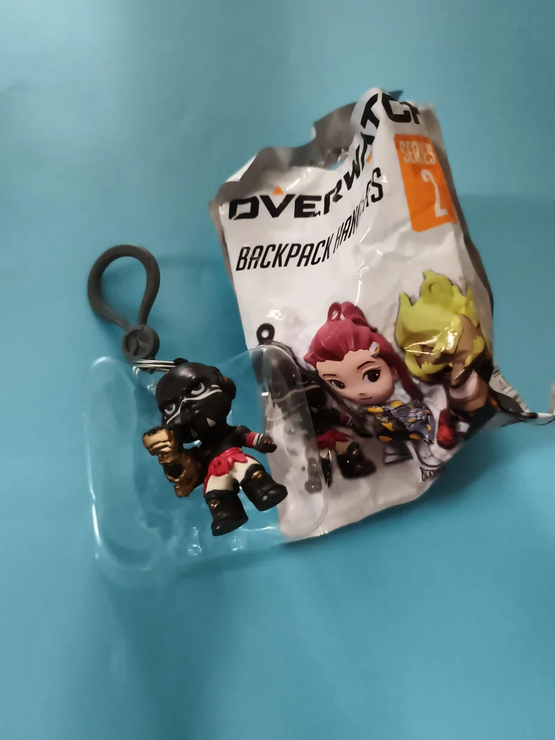 Porte-clés figurine Overwatch Doomfist Backpack Hangers série 2 Blizzard