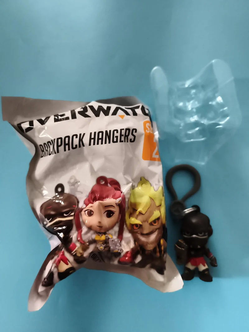 Porte-clés figurine Overwatch Backpack Hangers série 2 personnage noir