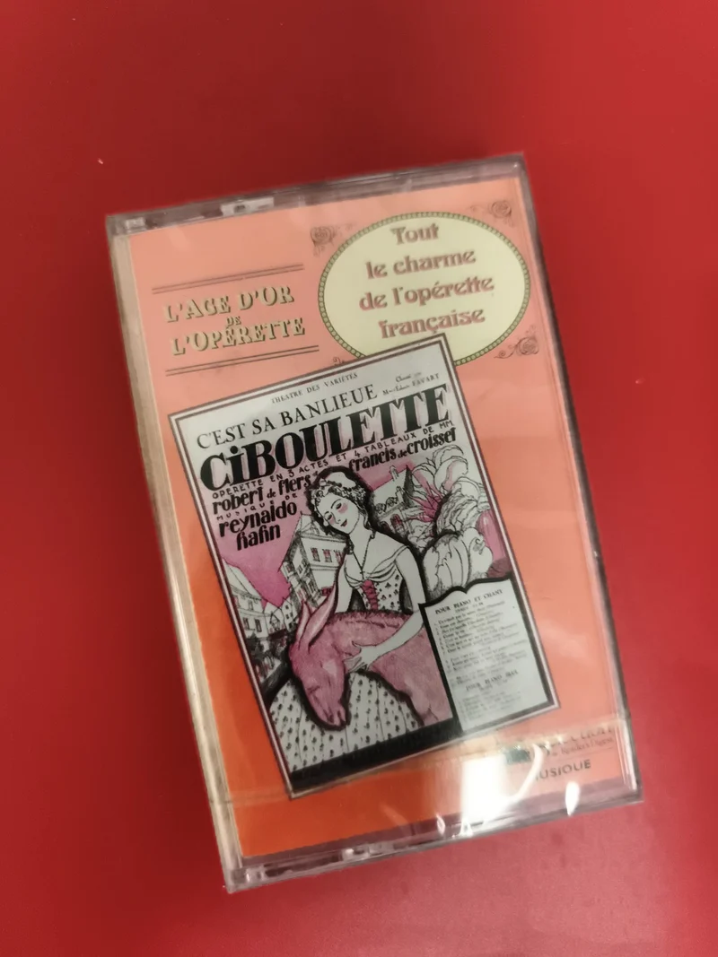 Cassette audio L'âge d'or de l'opérette neuve blister opérette française K7