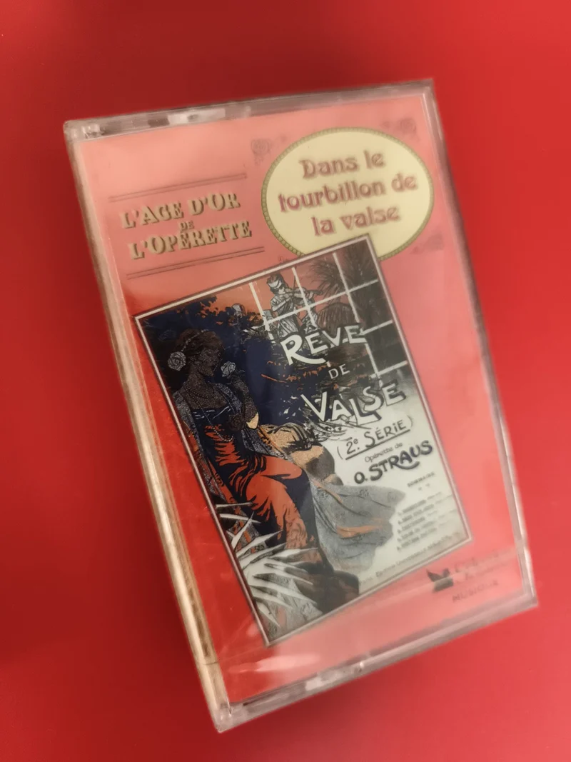 Cassette audio L'Age d'Or de l'Opérette neuve blister Rêve de Valse O. Straus
