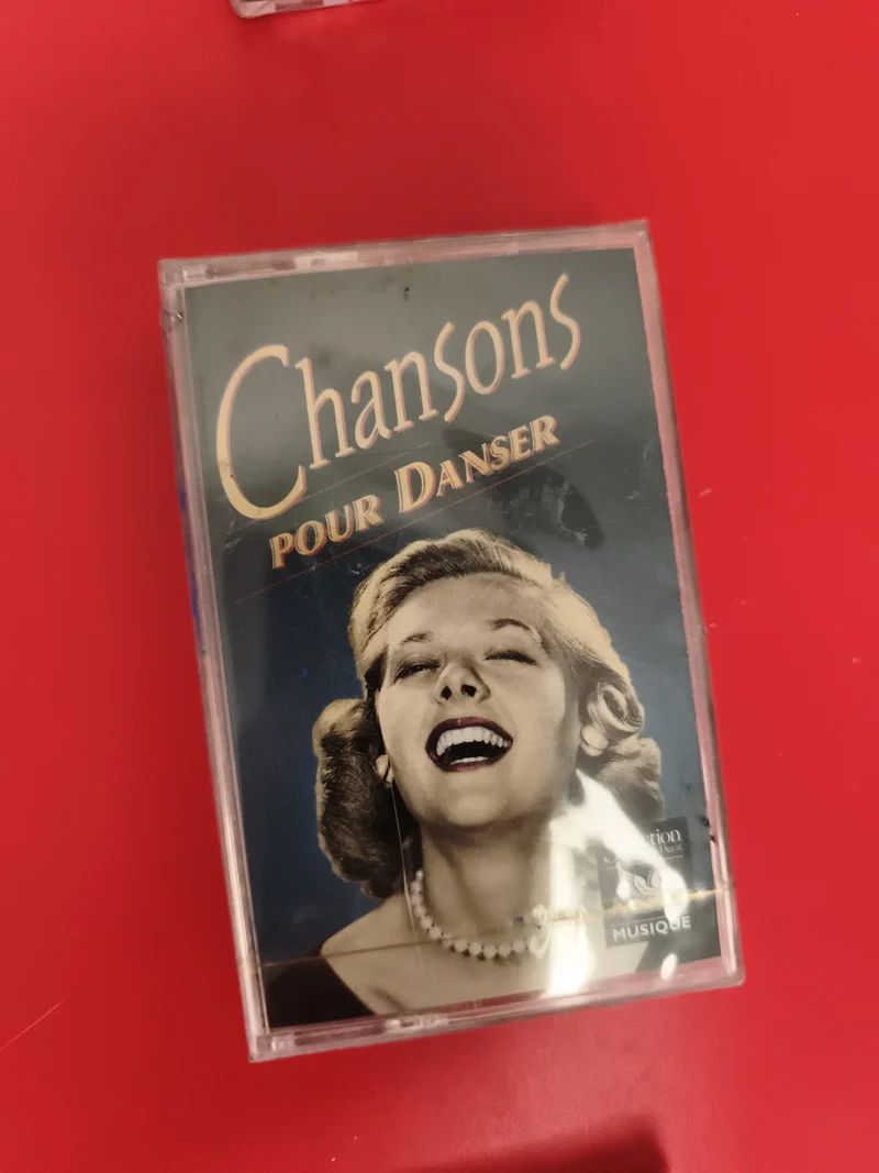 Cassette audio K7 neuve Chansons pour Danser blister rétro musique