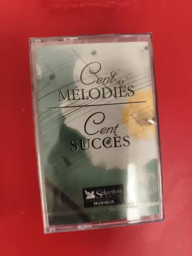 Cassette audio Cent Mélodies Cent Succès neuve blister Sélection Reader's Digest