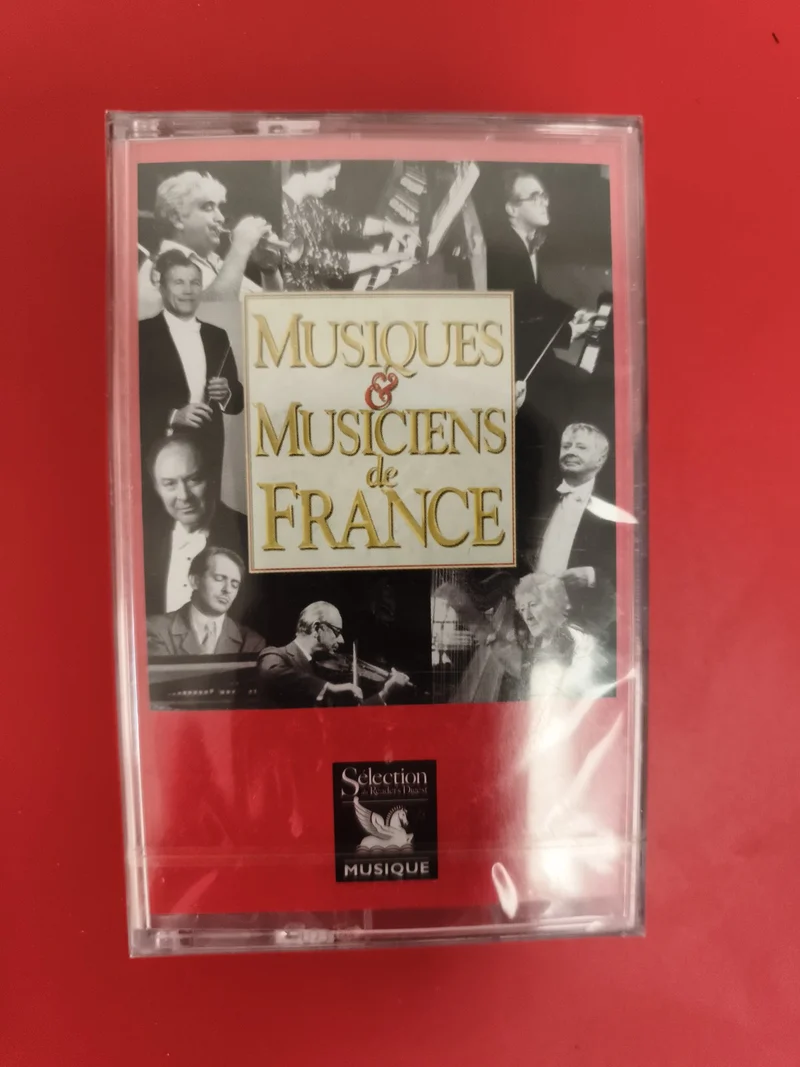 Cassette audio Musiques & Musiciens de France neuve blister Sélection du Reader'