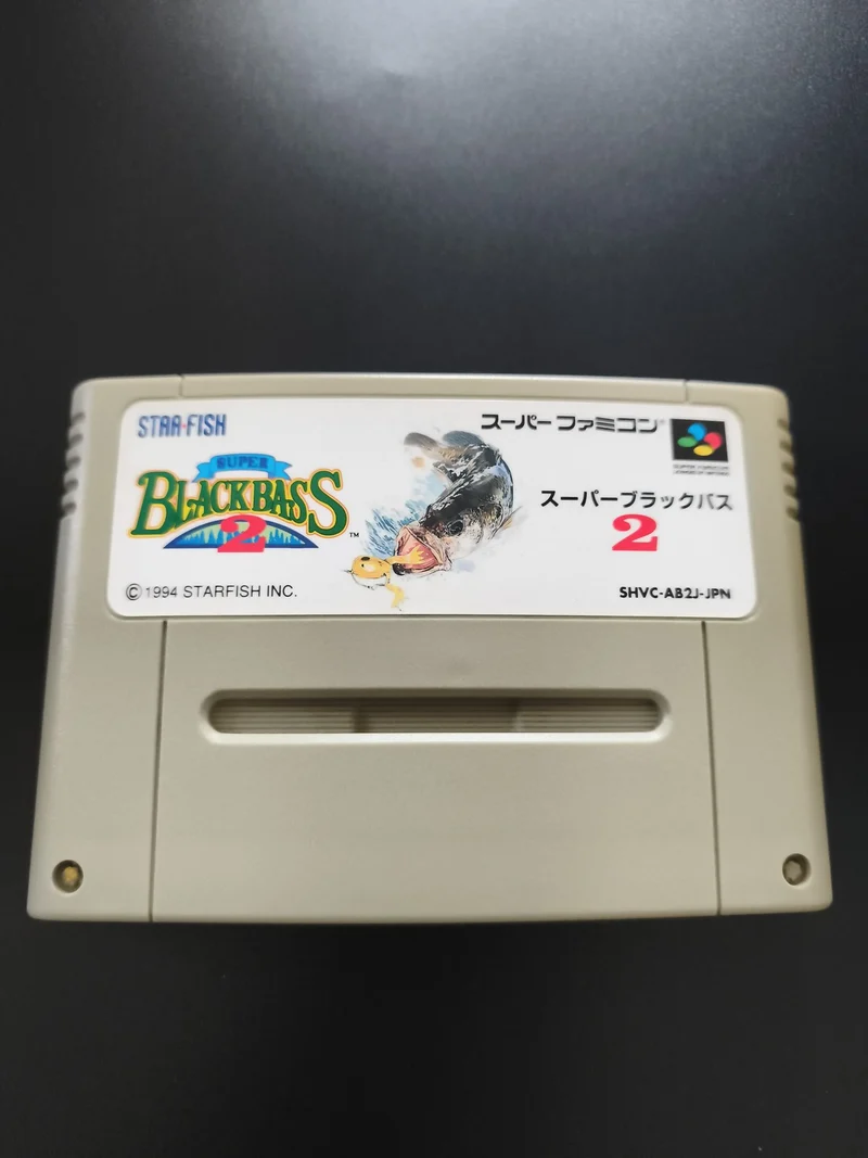 Cartouche Super Famicom Super Black Bass 2 Starfish Nintendo JAP
