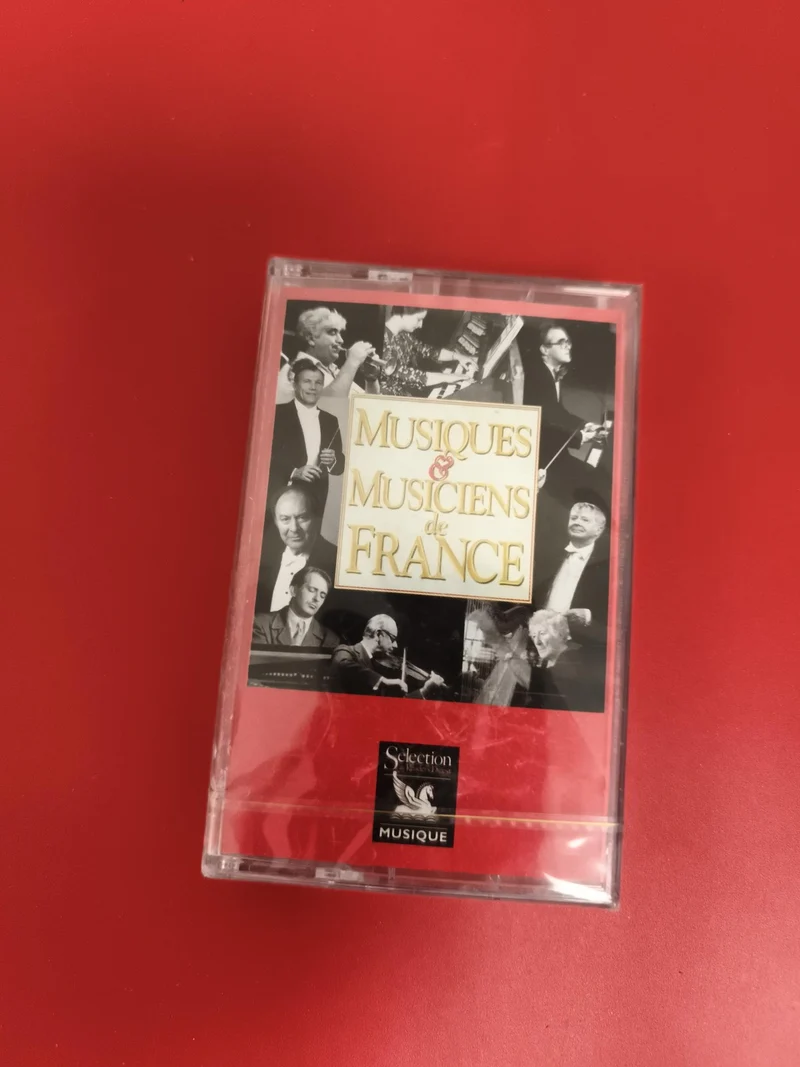 Cassette audio Musiques & Musiciens de France neuve blister Sélection Reader’s D