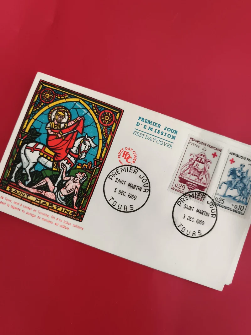 Lettre Premier Jour Saint Martin 1960 – FDC Philatélie France (Ref 1)